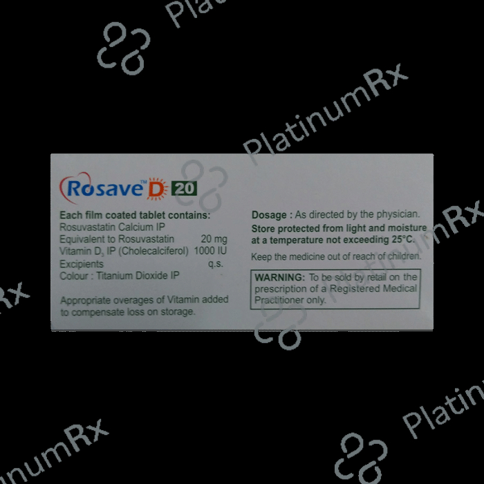 Rosave D 20 Tablet