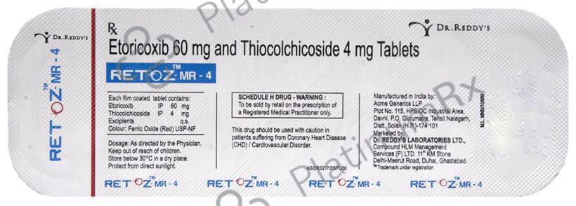 Retoz MR 4mg Tablet 10s