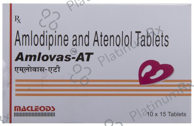 Amlovas AT 5/50mg Tablet 15s