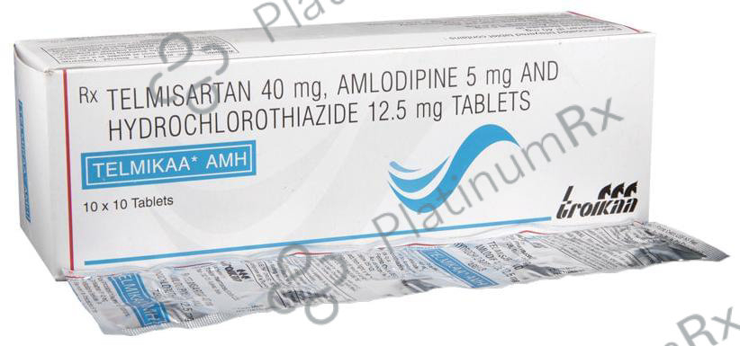 Telmikaa AMH 5/12.5/40mg Tablet 10s