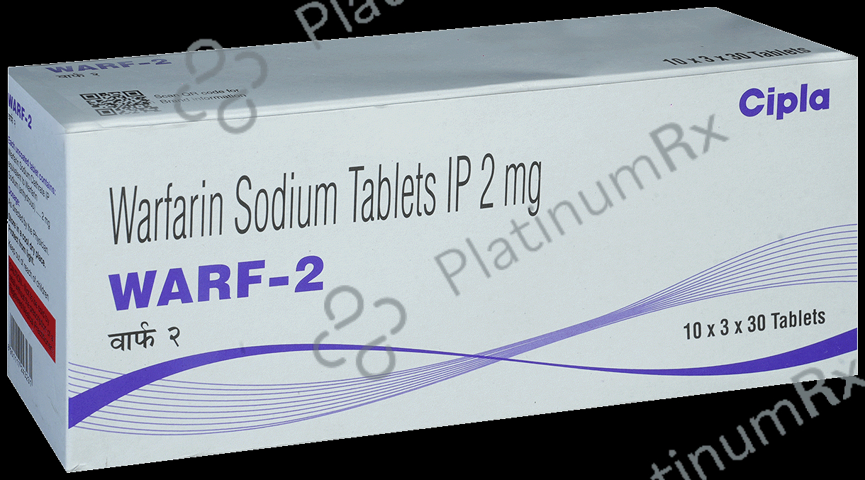 Warf 2mg Tablet 30s