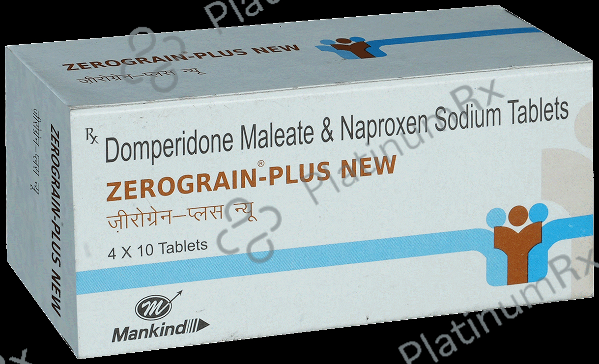 Zerograin Plus New 10/250mg Tablet 10s