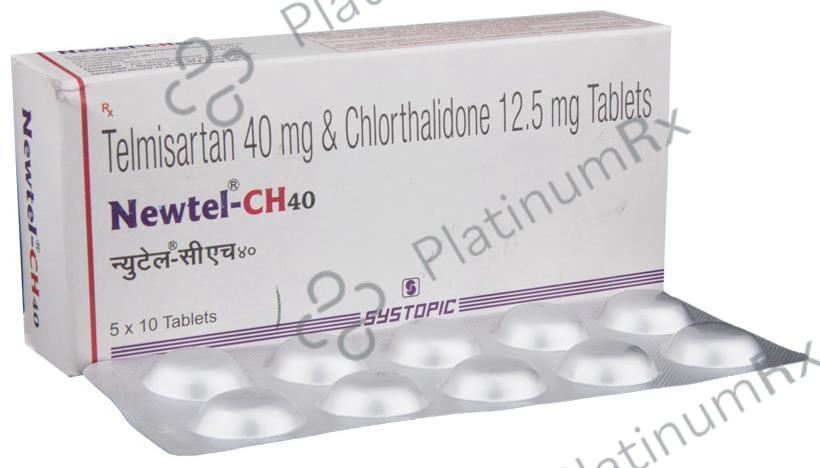 Newtel CH 40/12.5mg Tablet 10s