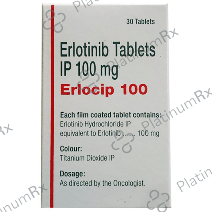 Erlocip 100mg Tablet 30s