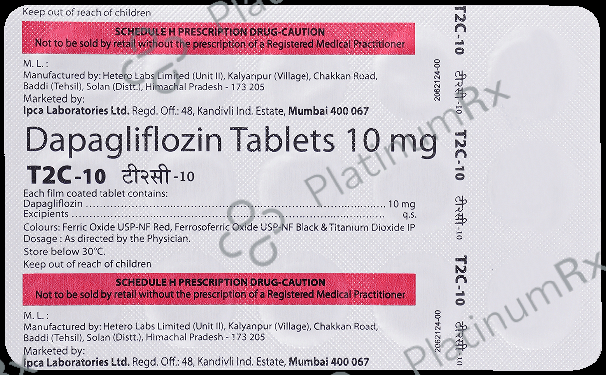T2C 10mg Tablet 15s