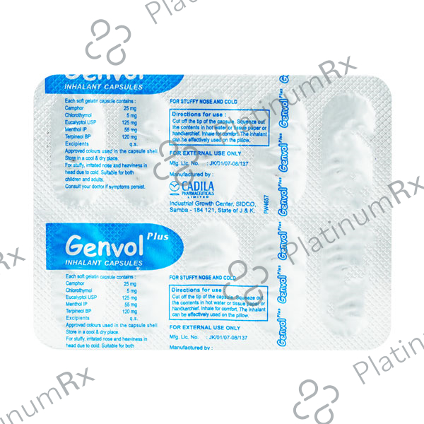 Genvol Plus Capsule 10s