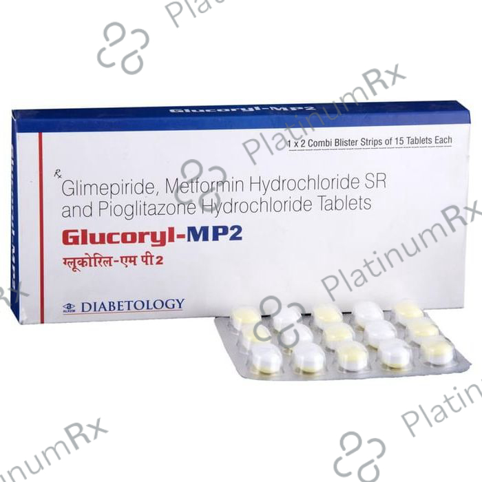 Glucoryl MP2 Tablet SR 15s