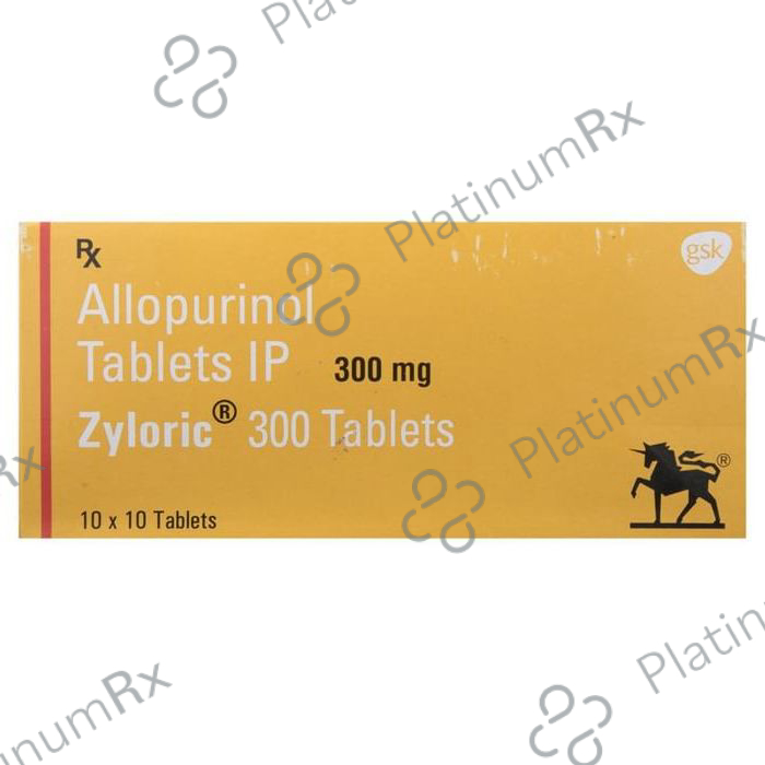 Zyloric 300mg Tablet 10s