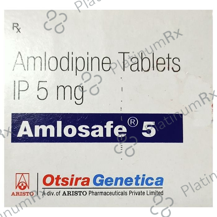 Amlosafe 5mg Tablet 15