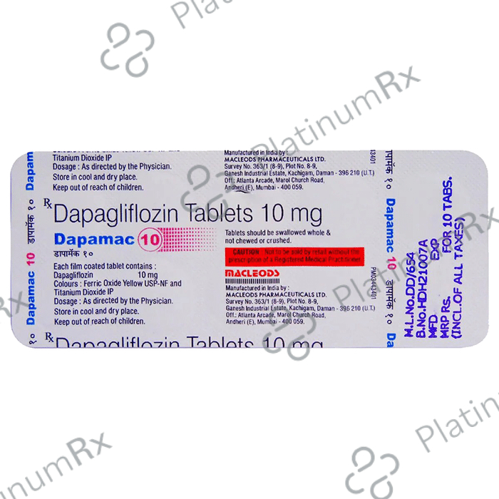 Dapamac 10mg Tablet 10s