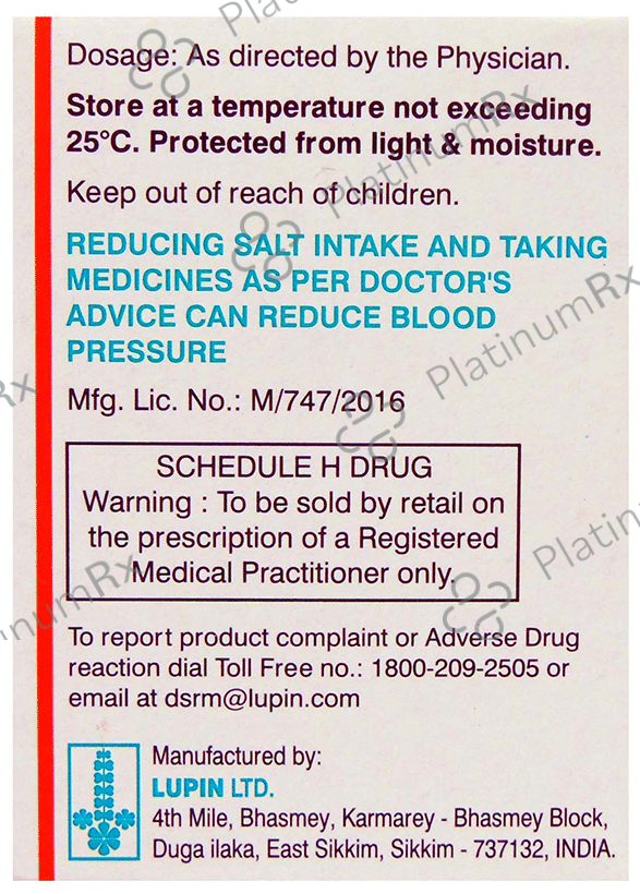 Telista H 12.5/40mg Tablet 15s