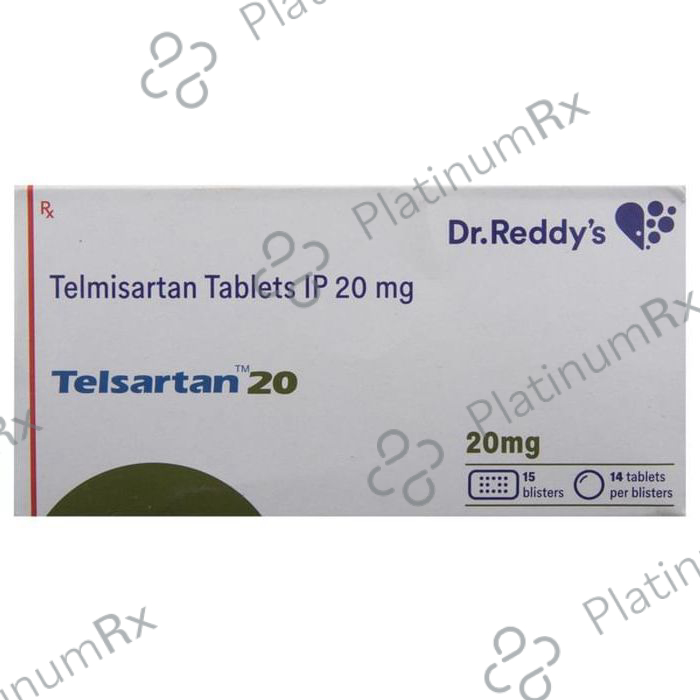 Telsartan 20 Tablet 14 Tablet