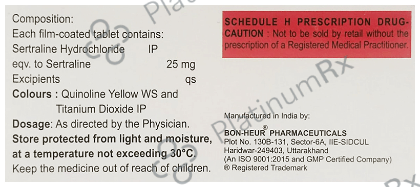 Sersam 25mg Tablet