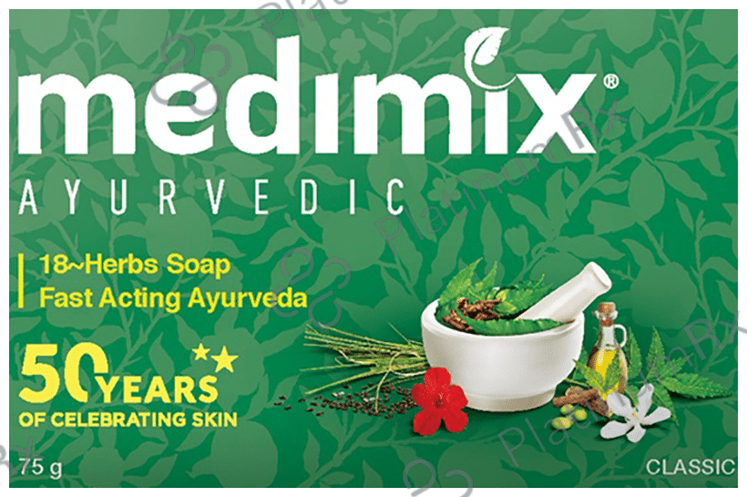 Medimix Ayurvedic 18 Herbs Soap (75gm Each) 1 units