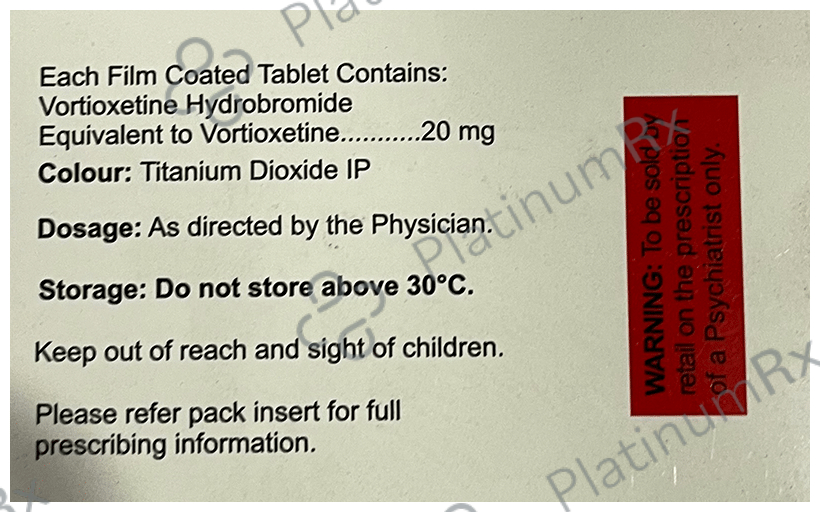 Voxitin 20mg Tablet 10s