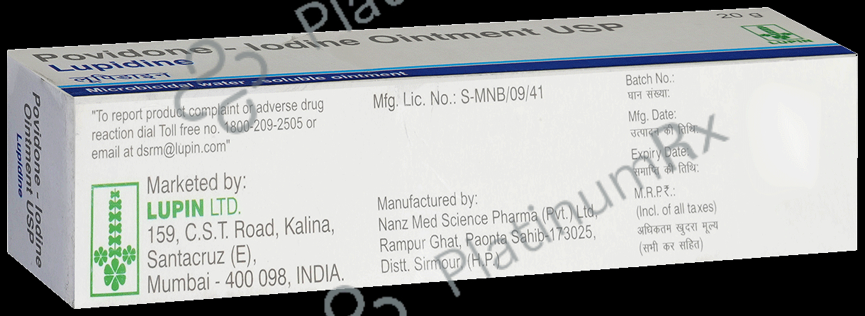 LUPIDINE OINTMENT 20 Ointment