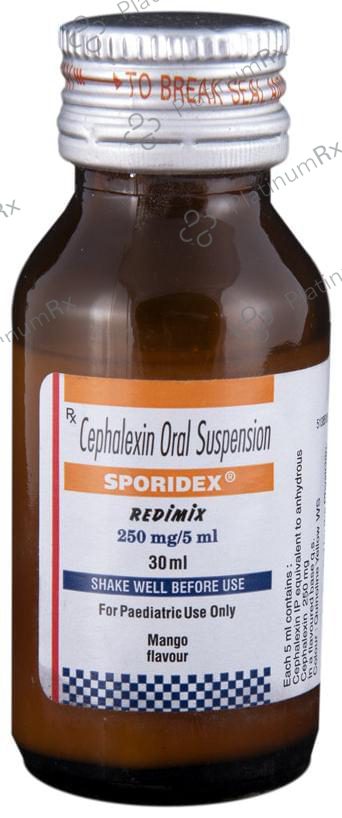 Sporidex Redimix Oral Suspension 30 Oral Suspension
