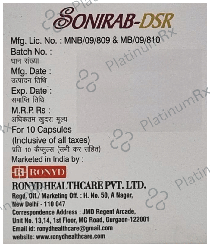 Sonirab-DSR Capsule