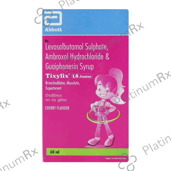 Tixylix LS 15/50/0.5mg Syrup 60ml