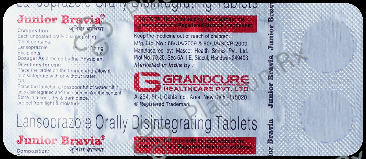 Junior Bravia 20mg Tablet