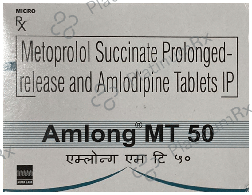 Amlong MT 50mg Tablet PR 15s