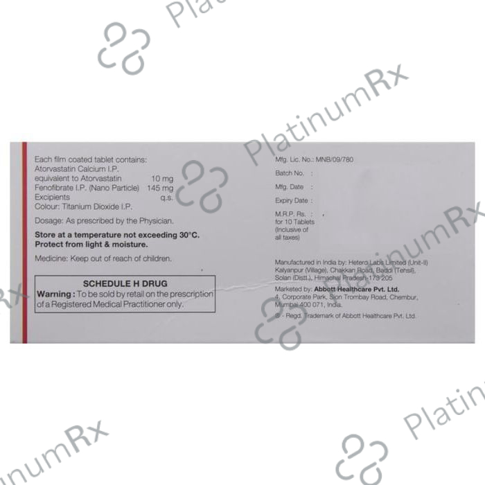 TG Goal 10/145mg Tablet 10s