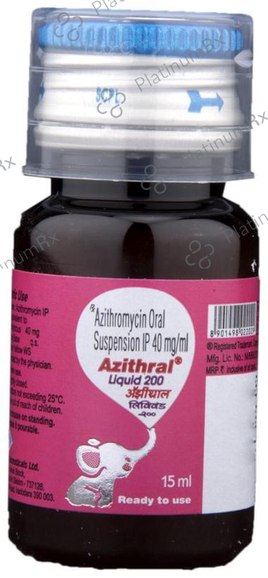 Azithral 200 Liquid 15ml