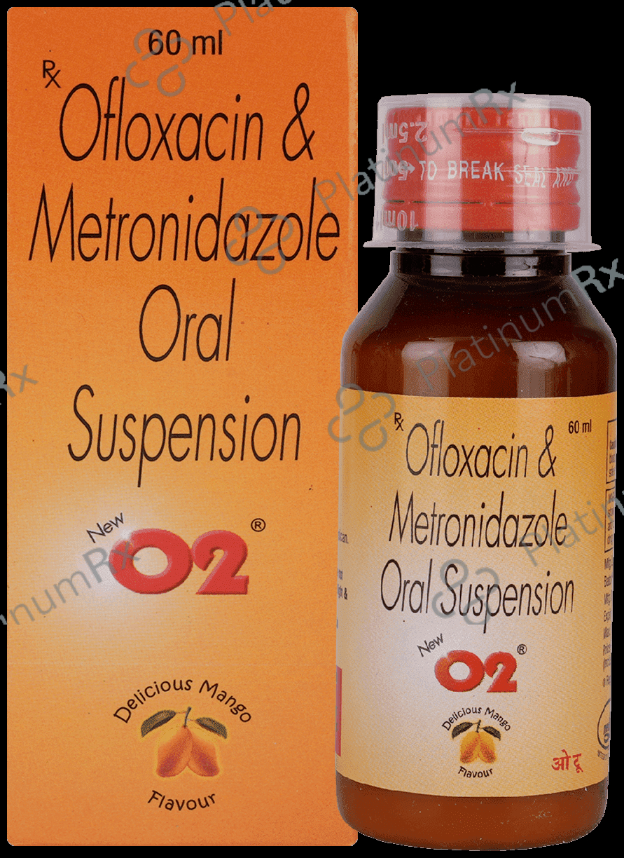 New O2 Oral Suspension Delicious Mango 60ml