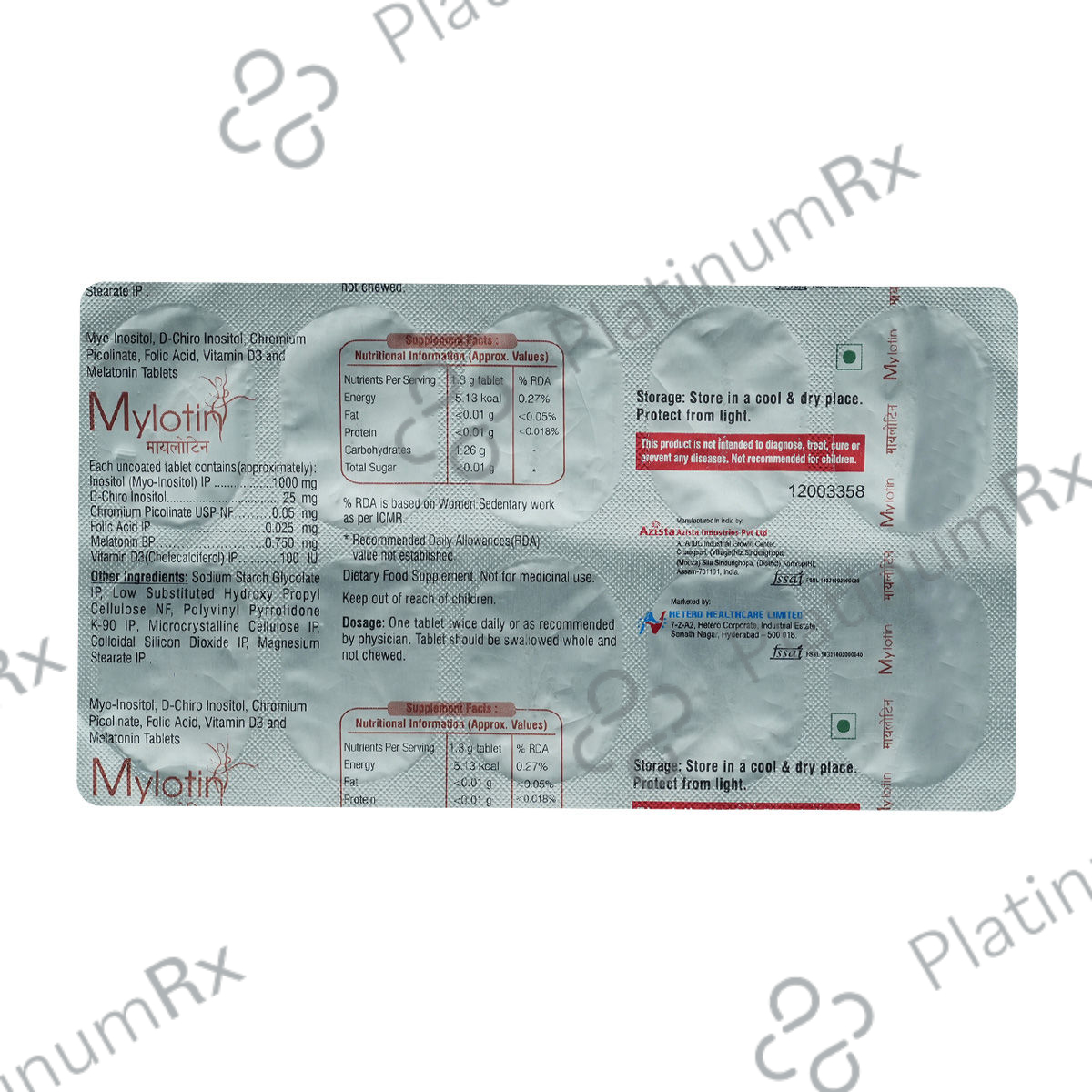 Mylotin Tablet 10s