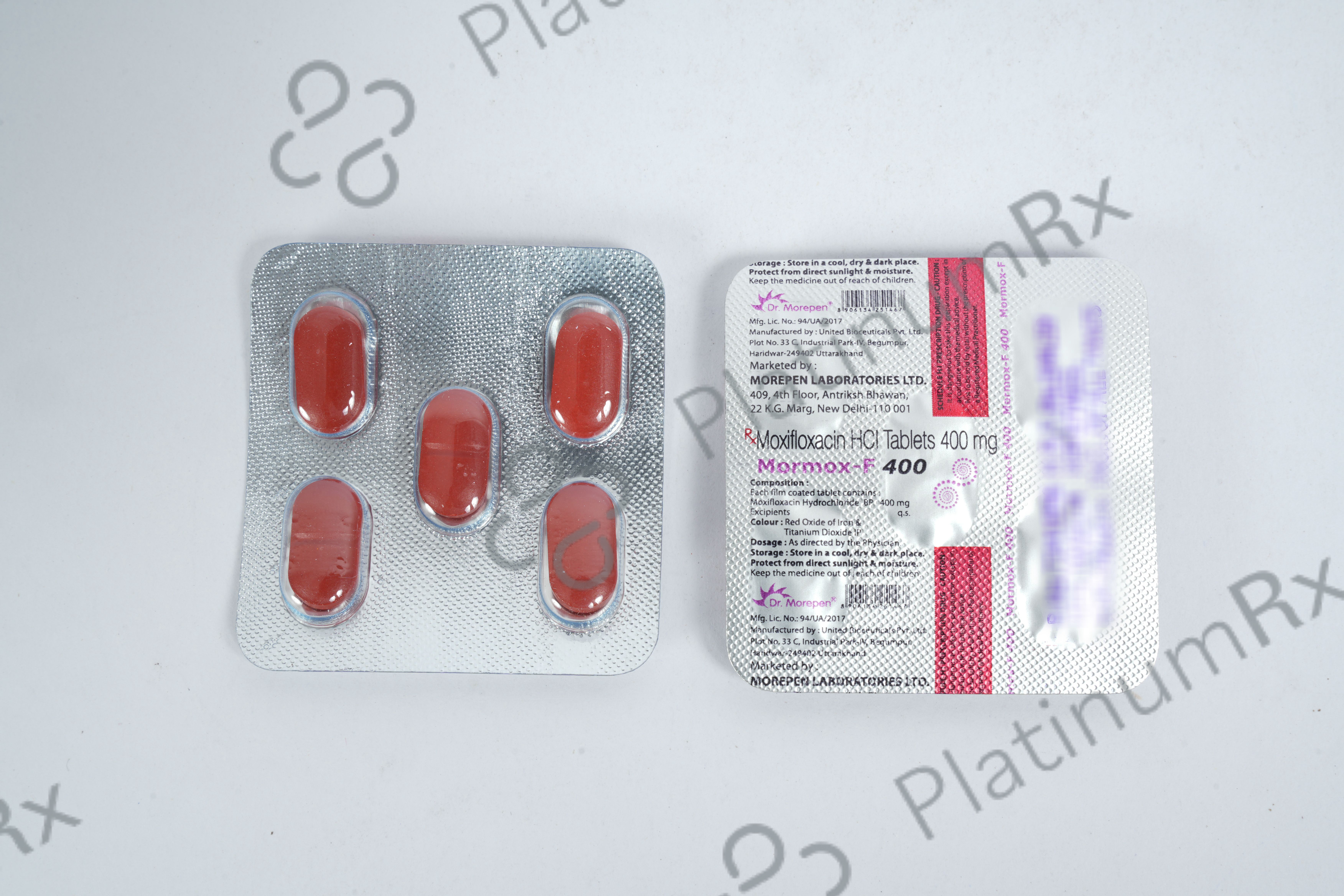 Mormox F 400mg Tablet 5s