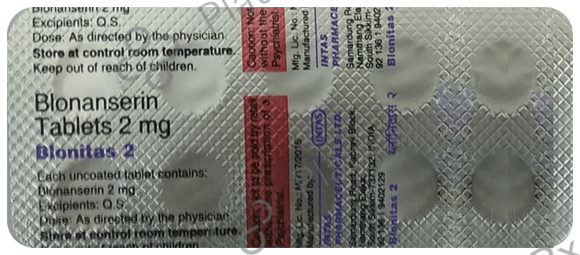 Blonitas 2mg Tablet 10s