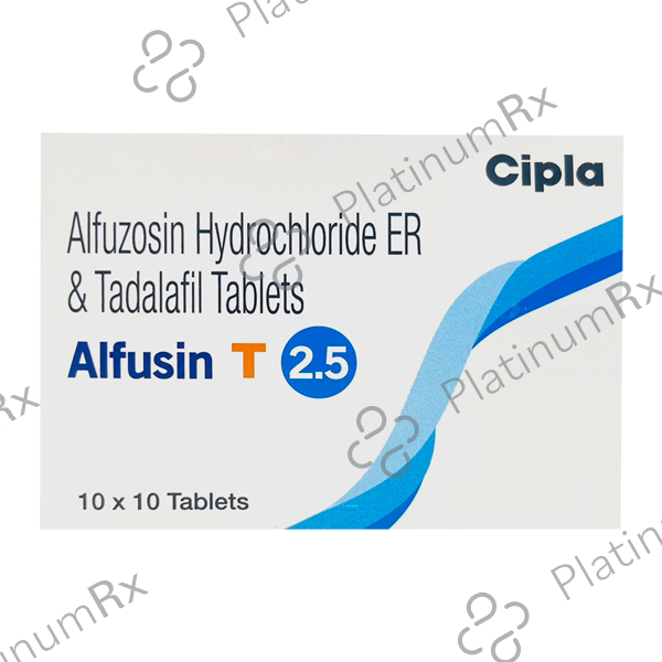 Alfusin T 10/2.5mg Tablet ER 10s