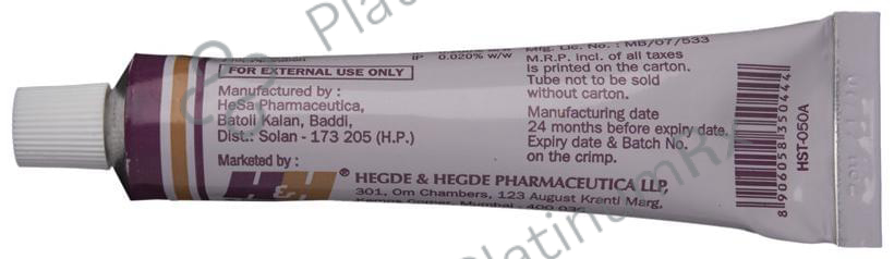 Propynate NF 0.025% Cream 30gm