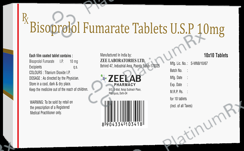 Bisoline 10 Tablet