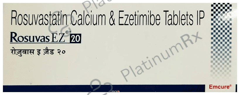 Rosuvas EZ 10/20mg Tablet 10s