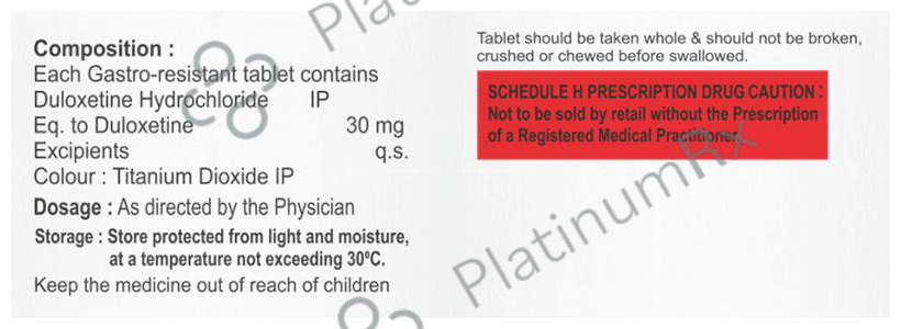 Dulopack 30 Tablet