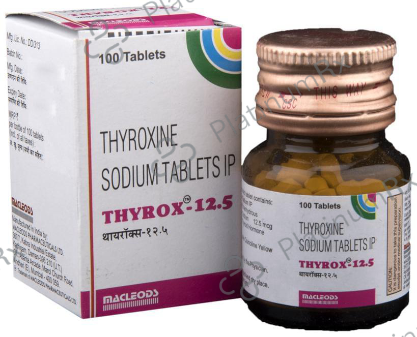 Thyrox 12.5 Tablet 100 tablets