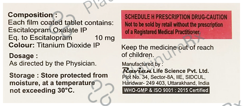 Tricita 10mg Tablet 10 Tablet Jagsam Pharma