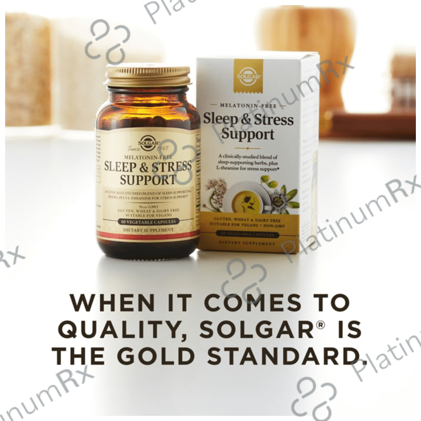 Solgar Sleep and Stress Support Vegetable Capsule