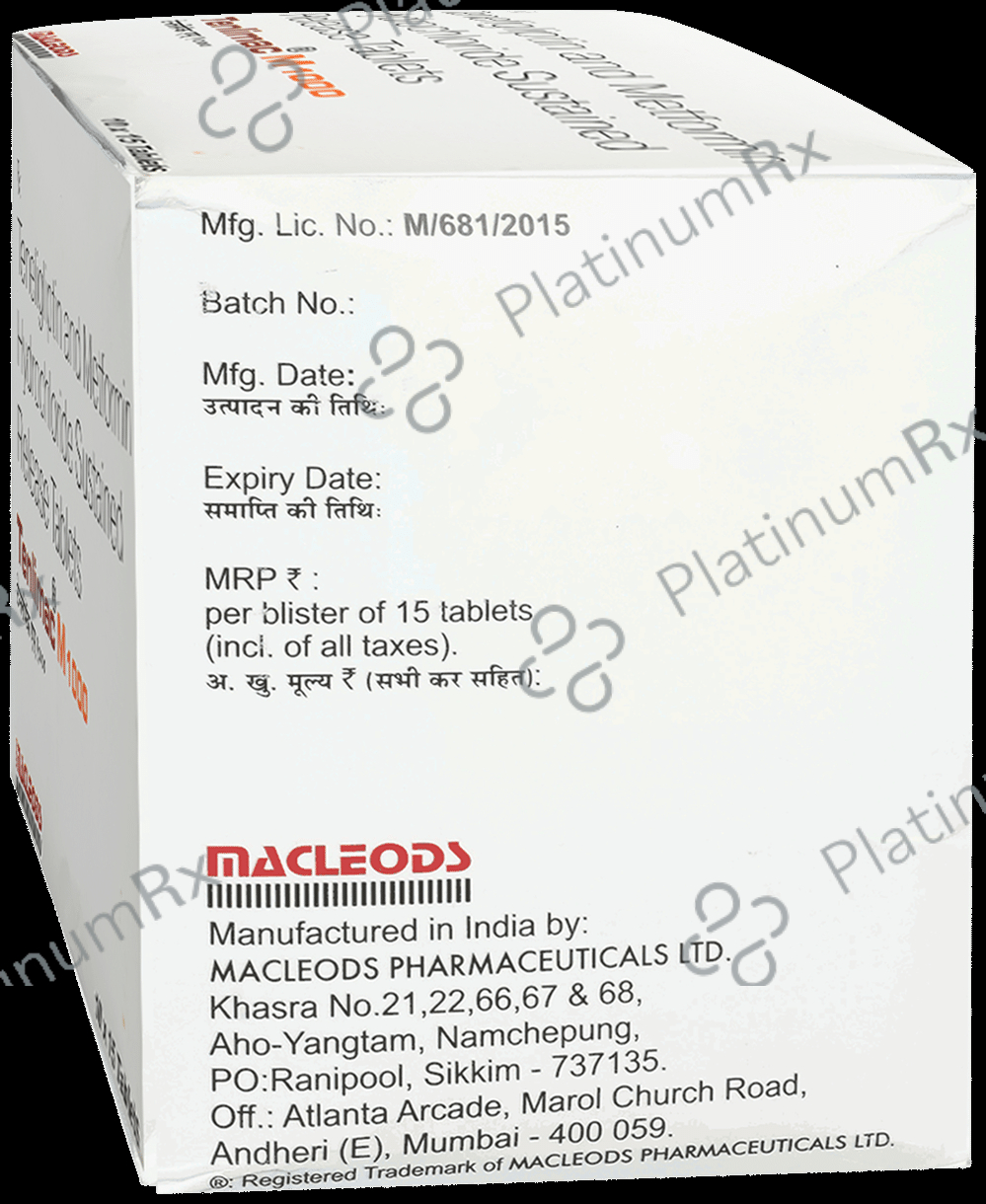 Tenlimac M 1000/20mg Tablet SR 15s
