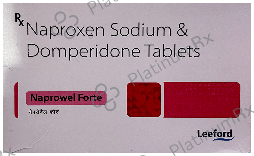Naprowel Forte 500mg/10mg Tablet