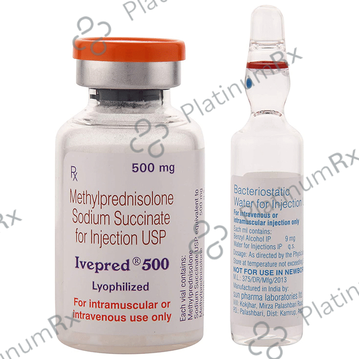 Ivepred 500mg Injection 1s