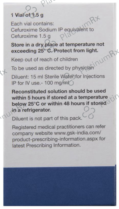 Supacef 1.5gm Powder for Injection 10ml