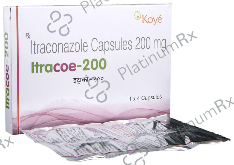Itracoe 200 Capsule 4 Capsule