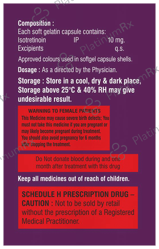 Isoblink 10 Softgel Capsule