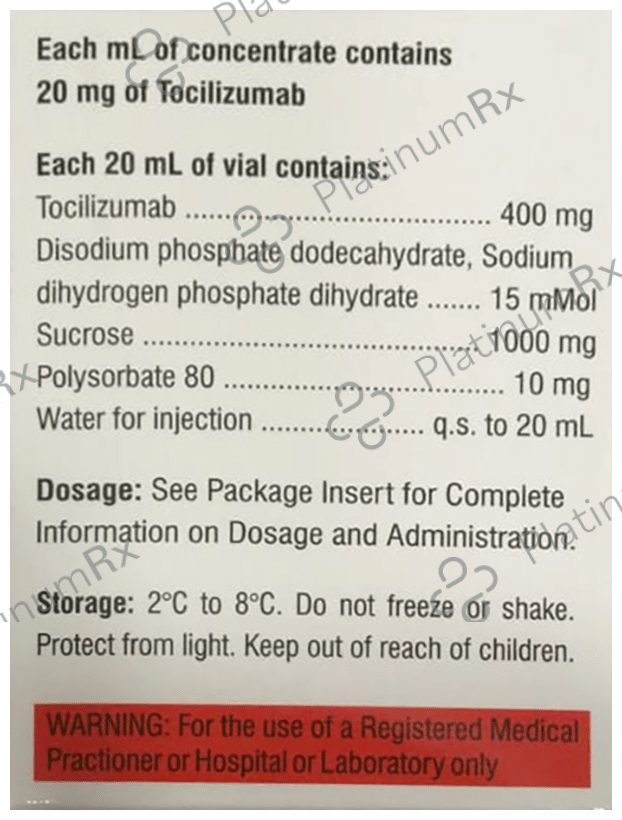 Tocira 400 Infusion