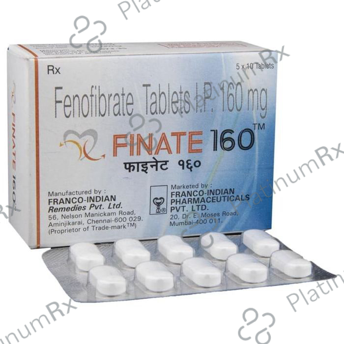 Finate 160mg Tablet 10s