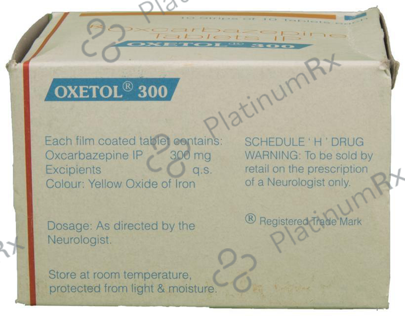 Oxetol 300mg Tablet 10s