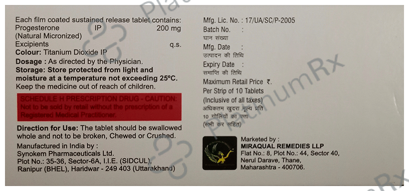 Mikell SR 200 Tablet