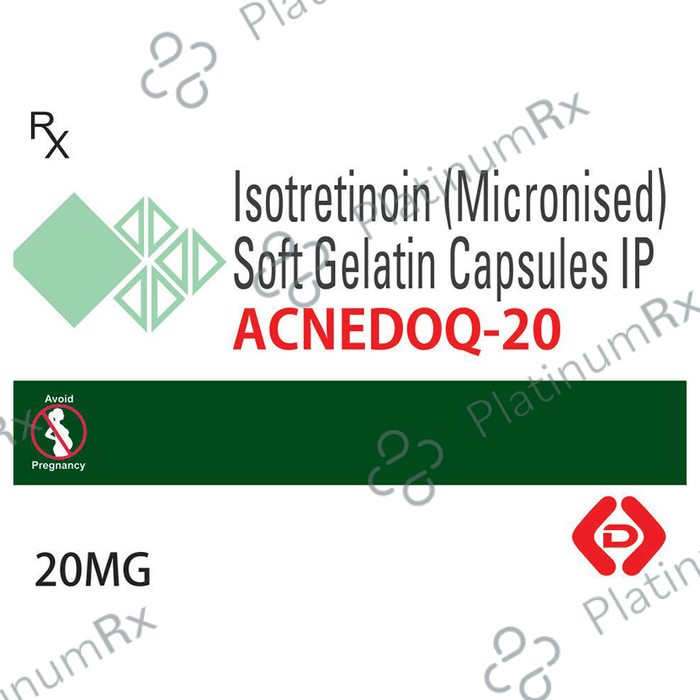 Acnedoq 20 Soft Gelatin Capsule